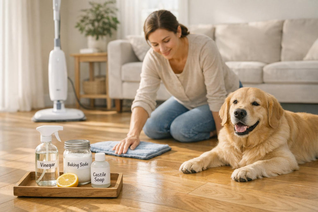 How to Clean Floors Without Chemicals: Pet-Safe Tips